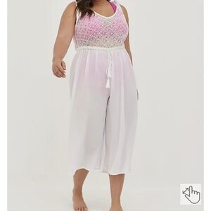 🆕️👙JUMPSUIT SWIM COVER-UP - WHITE👙